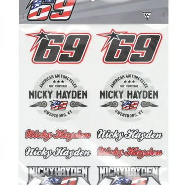 Nicky Hayden Stickers Big