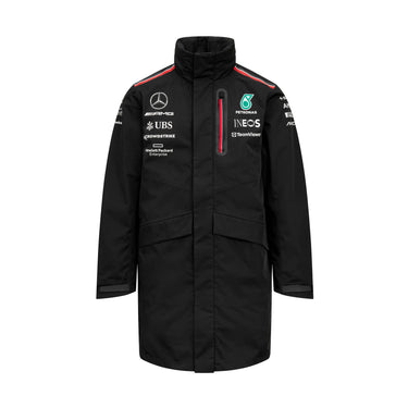 Mercedes Amg Petronas Team Replica Mens Rain Jacket