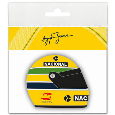 Ayrton Senna Helmet Sticker