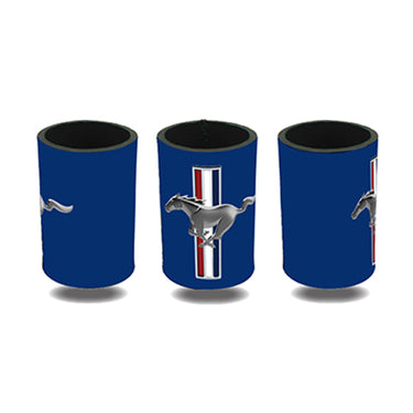 Ford Mustang Tribar Logo Can Cooler
