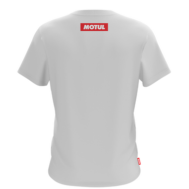 MOTUL Unisex White T-Shirt