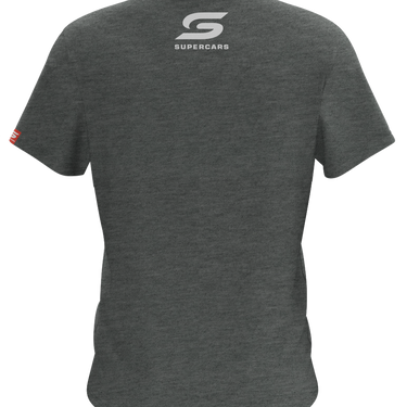 SUPERCARS UNISEX CHARCOAL MARLE TEE