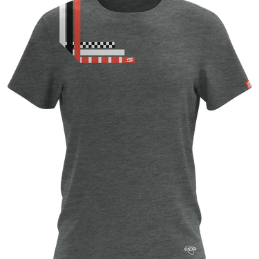 SUPERCARS UNISEX CHARCOAL MARLE TEE