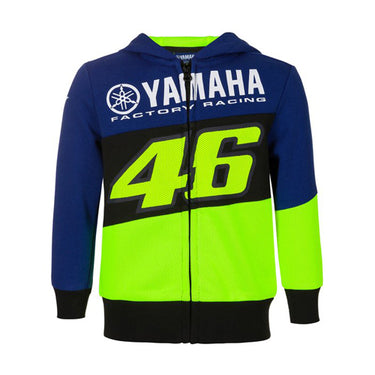 Valentino Rossi Dual Yamaha Kids Hooded Fleece