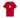 Ferrari Coloured Shield Tee - Rosso Corsa