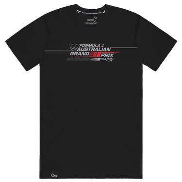 2024 Australian Grand Prix Unisex Black T-Shirt