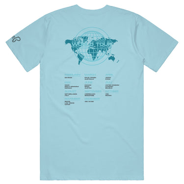 2024 Albert Park Circuit Mens World Tour Blue T-Shirt