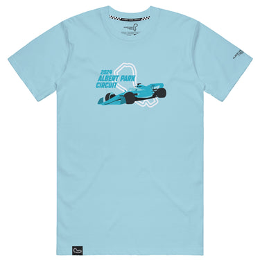 2024 Albert Park Circuit Mens World Tour Blue T-Shirt