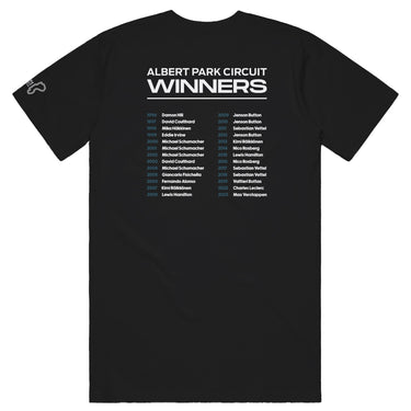 2024 Albert Park Circuit Mens City Silhouette Winners T-Shirt