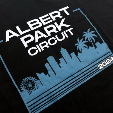 2024 Albert Park Circuit Mens City Silhouette Winners T-Shirt