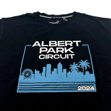 2024 Albert Park Circuit Mens City Silhouette Winners T-Shirt