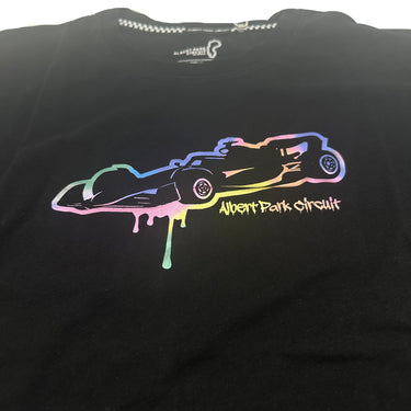 Albert Park Circuit Unisex Holographic Car T-Shirt