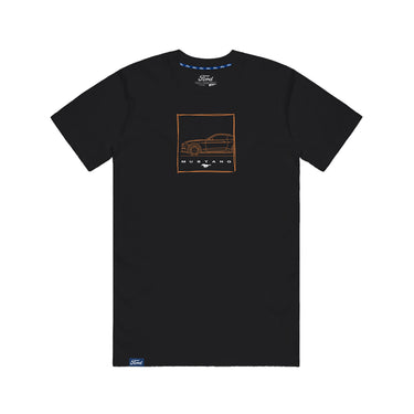 Ford Mustang Kids Black T-Shirt