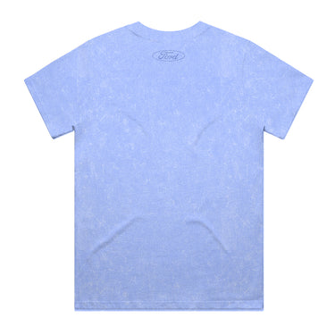 Ford Ladies Washed Blue T-Shirt