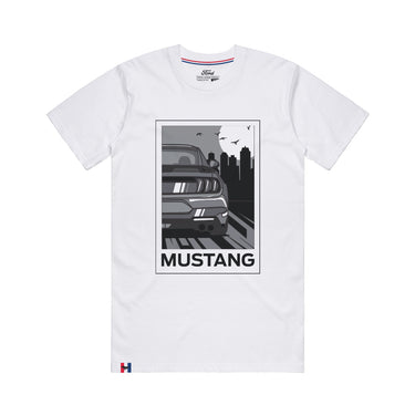 Ford Mustang Kids White T-Shirt