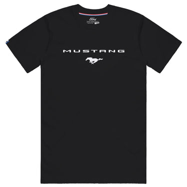 Ford Mustang Unisex Black Spec T-Shirt