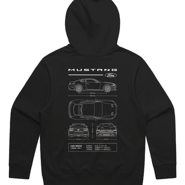 Ford Mustang Unisex Black Hoodie