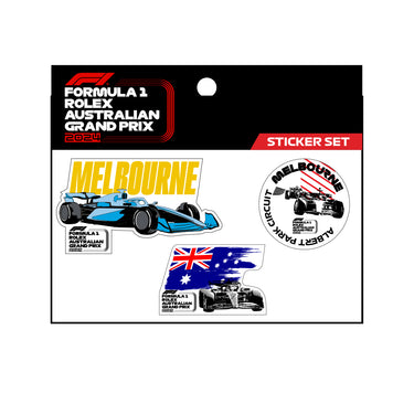 2024 Formula 1® Event Transparent Sticker Set