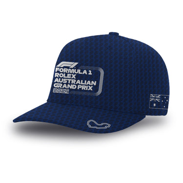 2024 Formula 1® Event Pattern Navy Cap - Kids