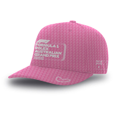 2024 Formula 1® Event Pattern Pink Cap - Kids