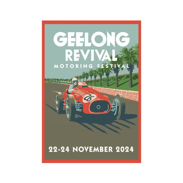 2024 Geelong Revival Vintage Poster