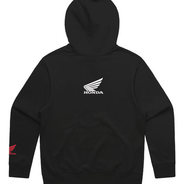 HONDA BLACK PULLOVER HOODIE