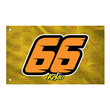 Joel Kelso #66 Flag