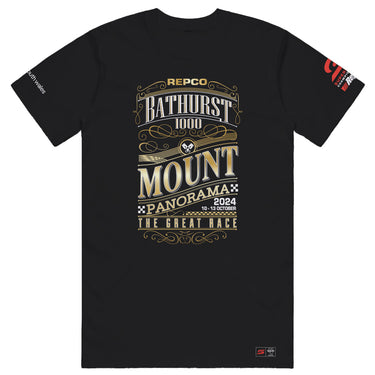 2024 Bathurst 1000 Unisex Black Winners Tee