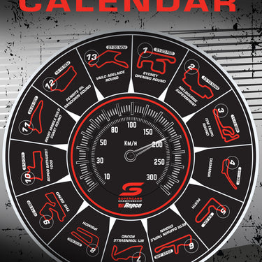 Supercars Lifestlye 2025 Calendar Poster