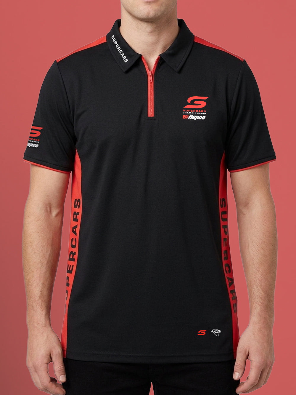 Oversized Racing Polo Supercars Lifestyle Unisex Panel Polo – Motorsport Superstore