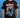 Trackhouse Ai Ogura Unisex Colourful Helmet Tee - Black