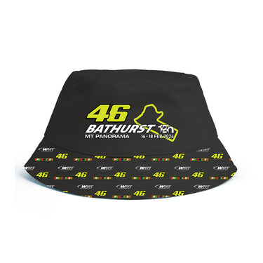 Valentino Rossi 2024 Bathurst 12 Hour Pattern Bucket Hat
