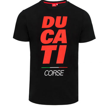Ducati Corse Mens Red Logo Tshirt