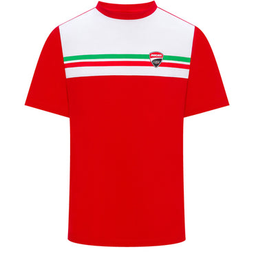 Ducati Corse Mens Tricolour Tshirt