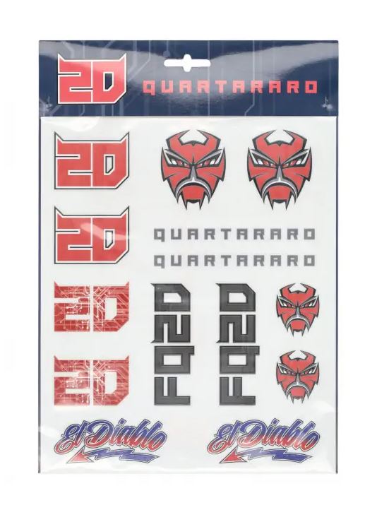 Fabio Sticker FABIO QUARTARARO FQ20 STICKERS LARGE – Motorsport Superstore