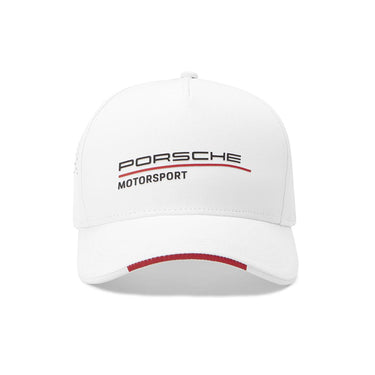 Porsche Motorsport Adults Baseball Cap White