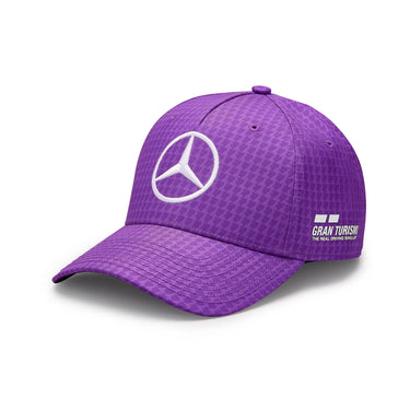 Mercedes Amg Petronas Lewis Hamilton Driver Cap Purple