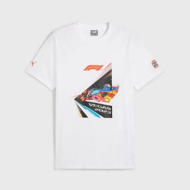 Formula 1 Vegas Graphic White T-Shirt