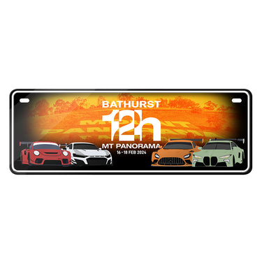 2024 Bathurst 12 Hour Number Plate