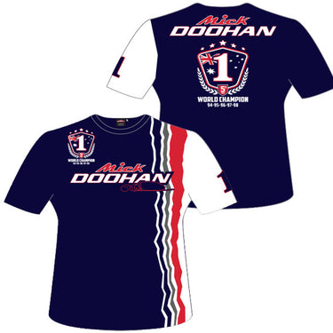 Mick Doohan '5 Times World Champion' Edition Tshirt