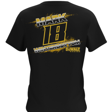 DeWalt Racing Mark Winterbottom Graphic Driver Tee - Black