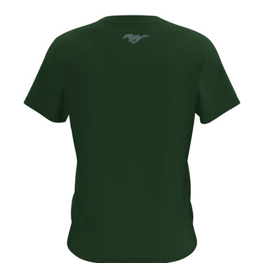 Ford Mustang Mens Olive Green T-Shirt