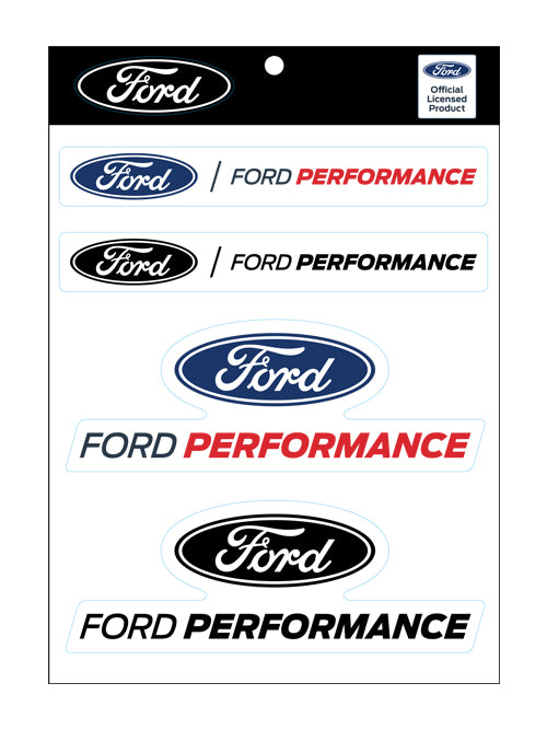 Ford Performance Sticker Sheet – Motorsport Superstore