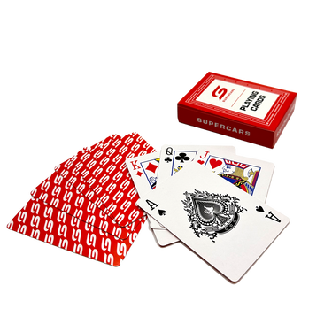 Supercars Deck of Playing Cards