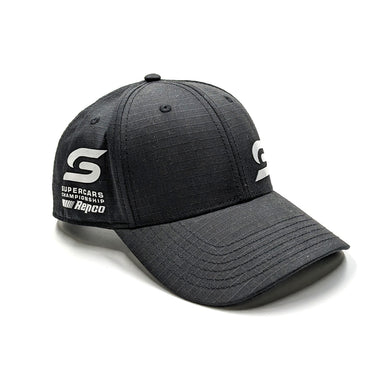 Supercars Fanwear Black Silicone Logo Cap