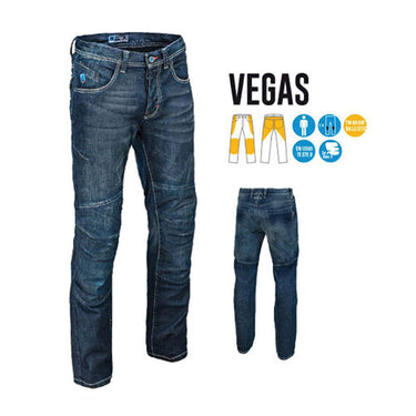 PMJ Mens Vegas Motorcycle Jeans