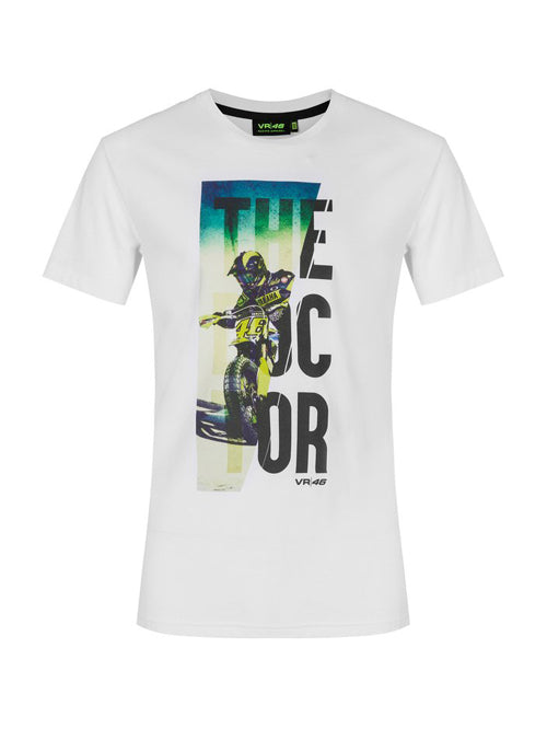 T-shirt Valentino Rossi VR46 Classic - 100% Coton, Coupe Régulière | Collection Officielle, Fan De MotoGP
