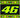 Valentino Rossi VR46 Classic Adults Bandana