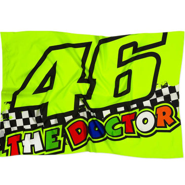 Valentino Rossi VR46 Classic 46 The Doctor Supporter Flag