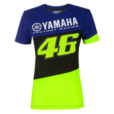 Valentino Rossi Dual Yamaha Ladies Tshirt